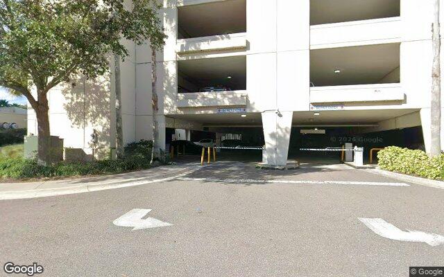 Street-level view of Hyatt Regency Orlando