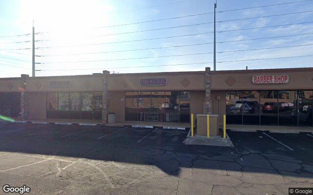 Street-level view of Phoenix Salsa Dance Studio