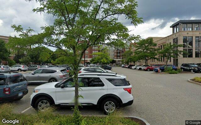 Street-level view of West Hartford Town Hall