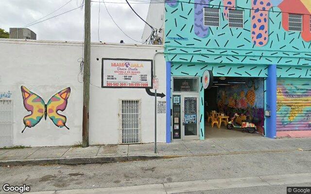 Street-level view of MIAMI BAILA CALLE 8
