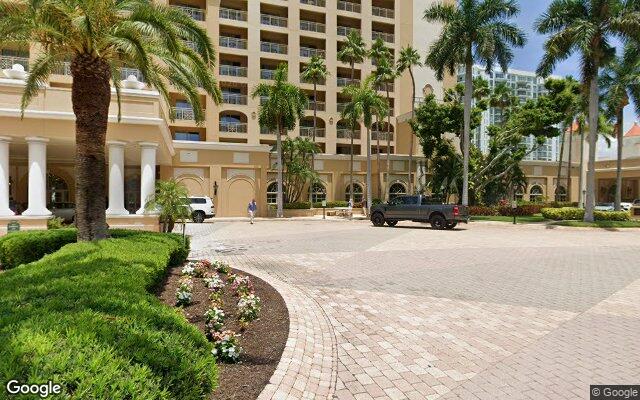 Street-level view of Ritz-Carlton