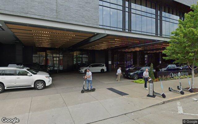 Street-level view of Louisville Hotel