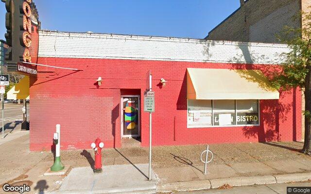 Street-level view of Conga Latin Bistro