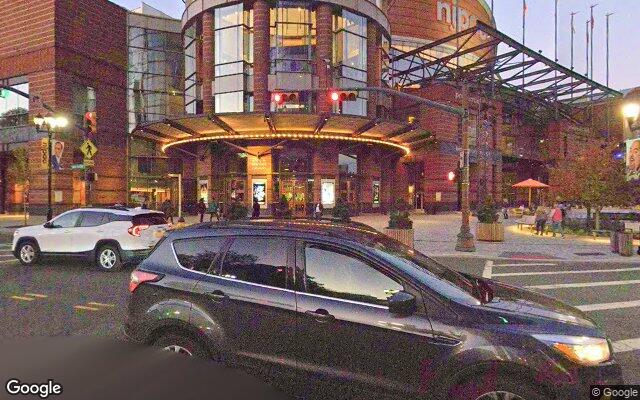 Street-level view of New Jersey Performing Arts Center