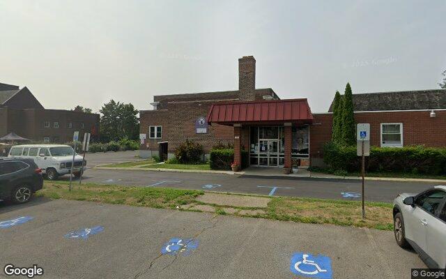 Street-level view of Albany Elks