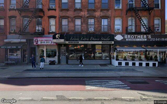 Street-level view of Lorenz Latin Dance Studio - Manhattan