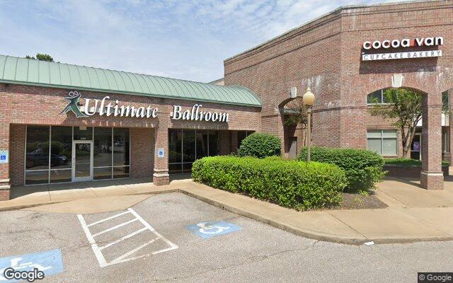 Street-level view of Ultimate Ballroom Dance Studio