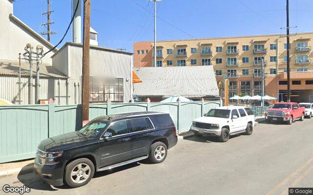 Street-level view of Sam's Burger Joint
