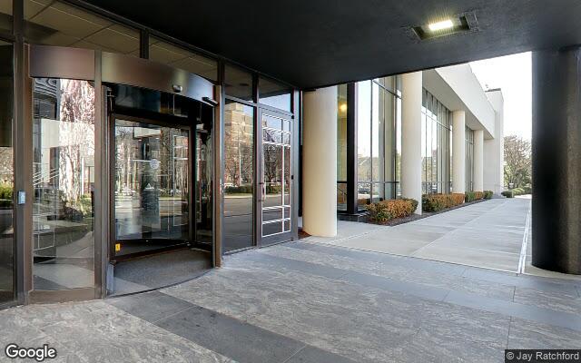 Street-level view of Hyatt Regency New Brunswick