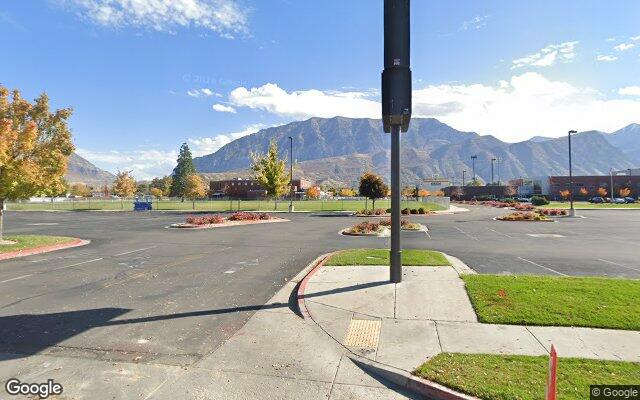 Street-level view of Orem High School Fieldhouse
