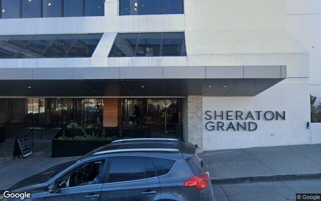 Street-level view of Sheraton Grand Nashville Downtown