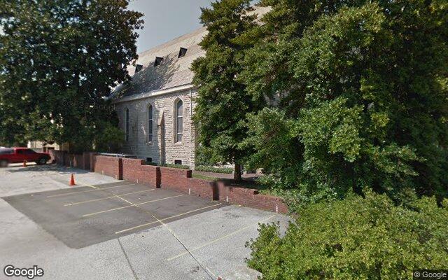 Street-level view of Kanawha United Presbyterian Church Gymnasium