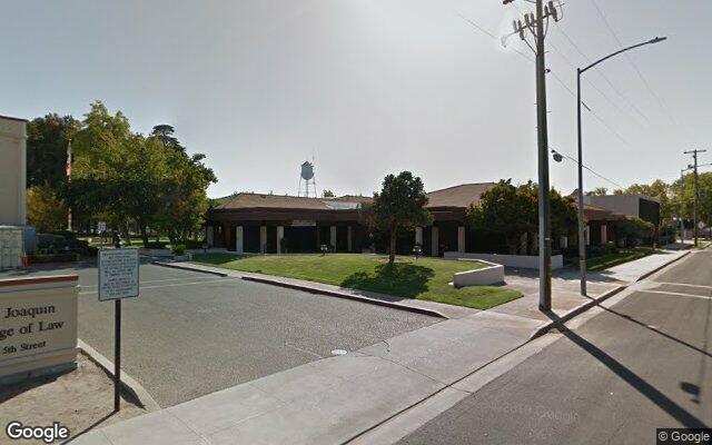 Street-level view of Clovis Community Center