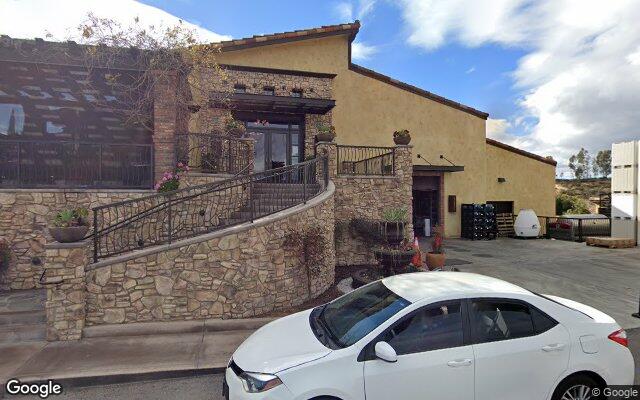 Street-level view of Miramonte Winery