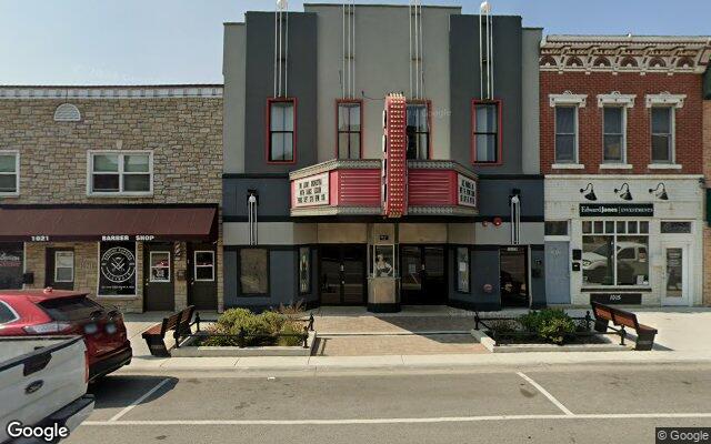 Street-level view of ROXY Ballroom Lockport