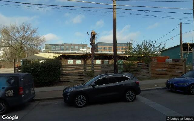 Street-level view of The White Horse