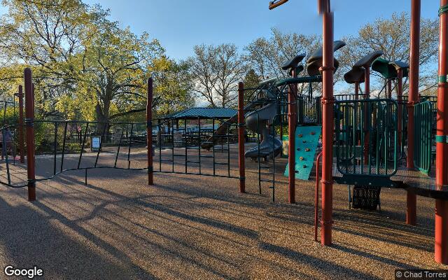 Street-level view of Cedar Beach Park