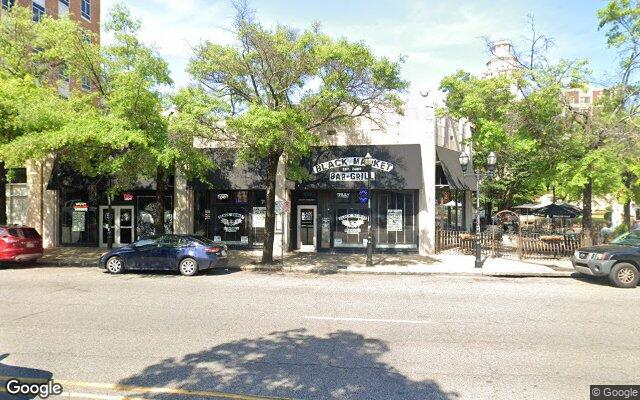 Street-level view of Sauce & Suds Bar & Grill