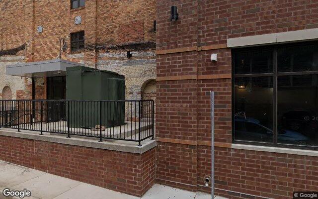 Street-level view of The Finch Rooftop at The Distillery Complex