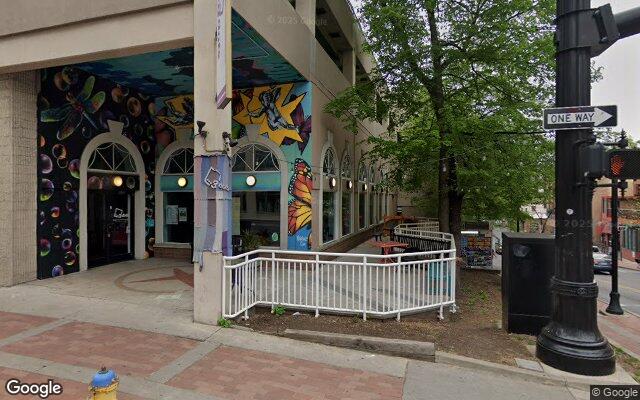 Street-level view of 3Dots Downtown