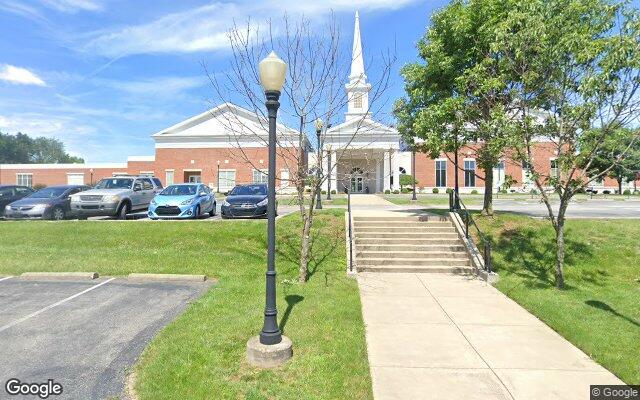 Street-level view of Central Baptist Church
