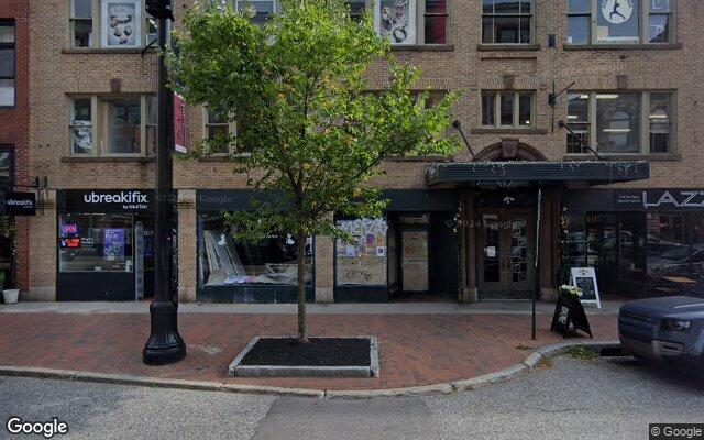 Street-level view of Maine Ballroom Dance