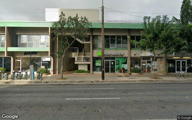 Street-level view of Paradise Tango Dance Studio