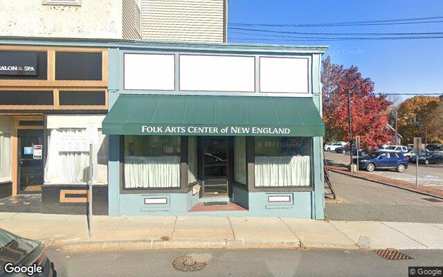 Street-level view of Folk Arts Center of New England