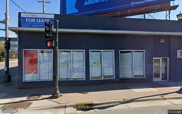 Street-level view of Minneapolis Salsa Bachata Dance Studio