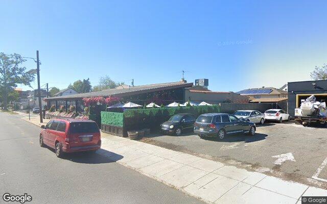 Street-level view of Lagar Restaurant