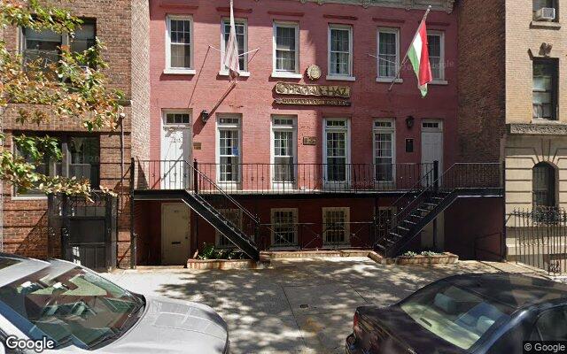 Street-level view of Hungarian House