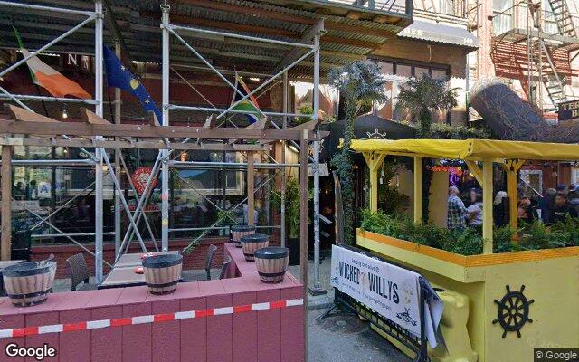 Street-level view of Terra Blues