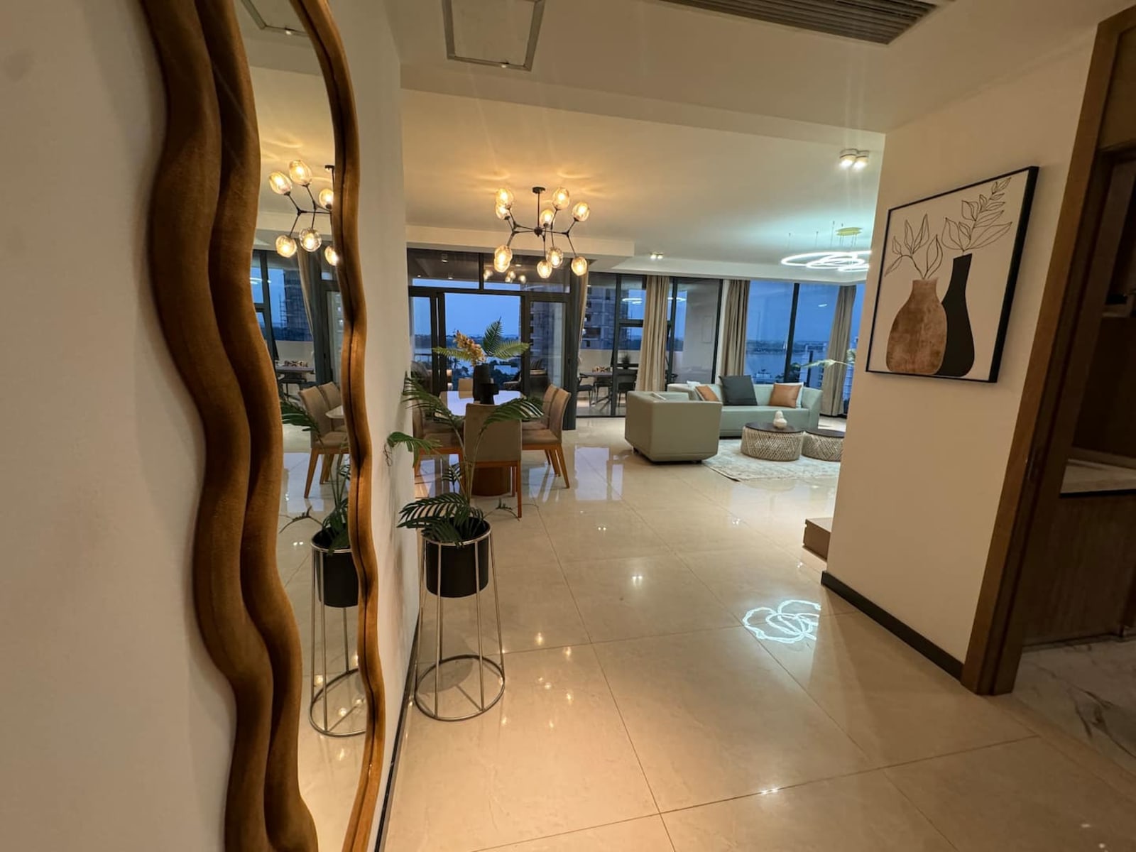 Gombe - Grand 3 chambres avec piscine sur le toit et vue fleuve Congo — photo 4
