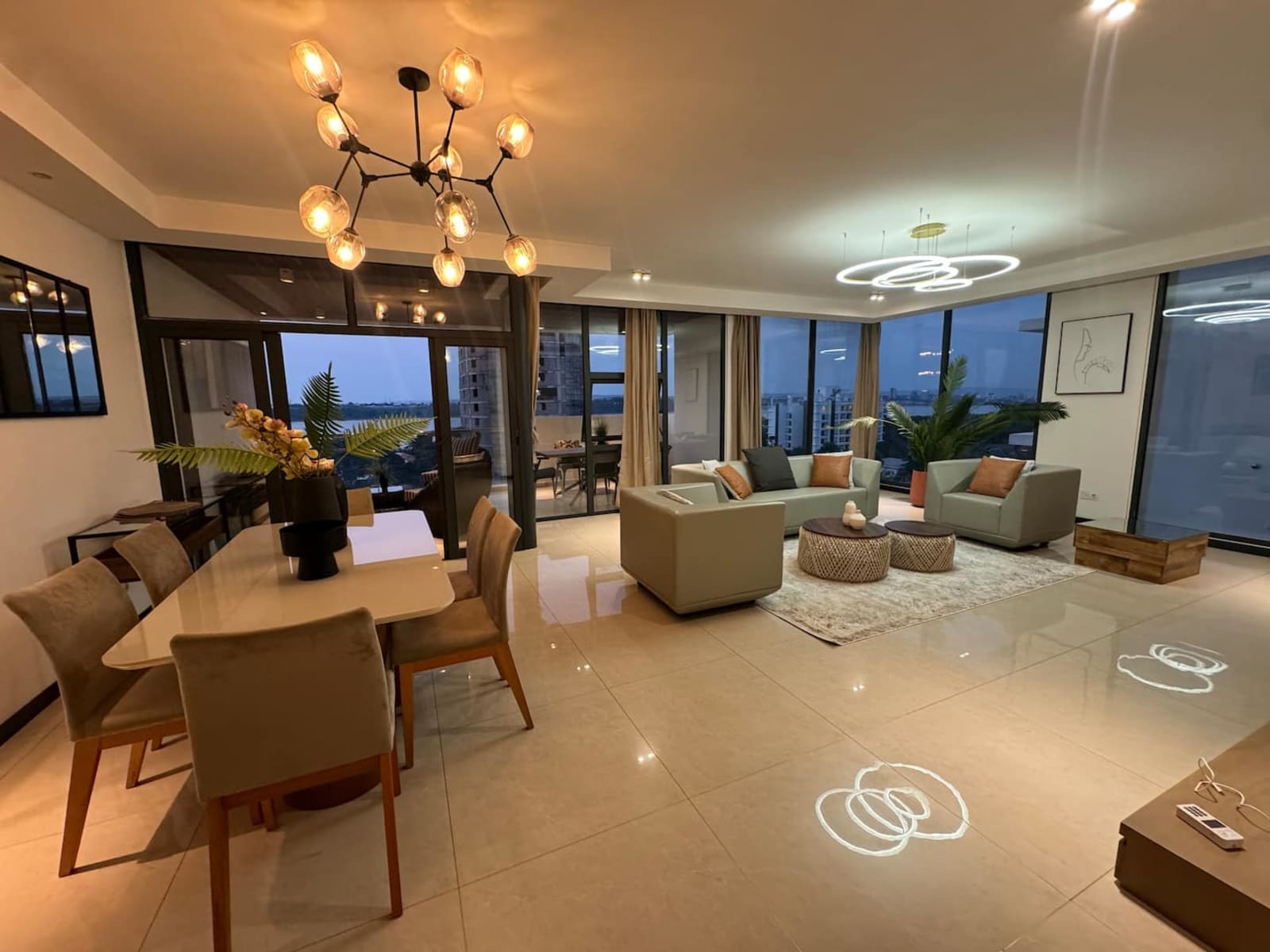Gombe - Grand 3 chambres avec piscine sur le toit et vue fleuve Congo — photo 11