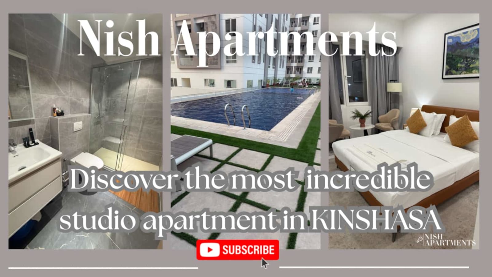 Gombe Socimat — studio avec piscine, salle de sport et balcon privé — photo 28