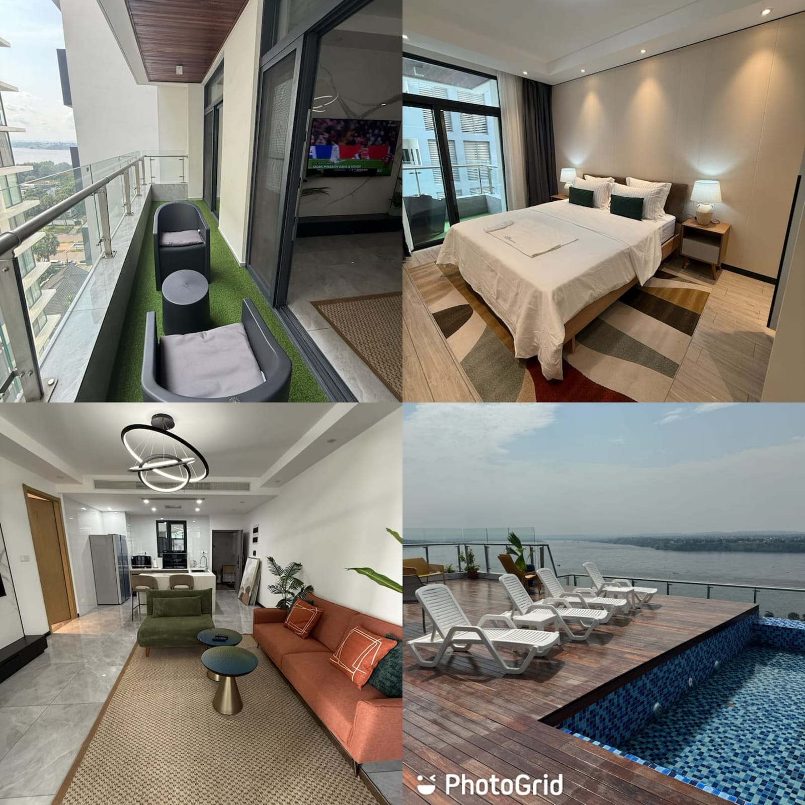 Gombe, tour Fokia — une chambre avec piscine et salle de sport — photo 30