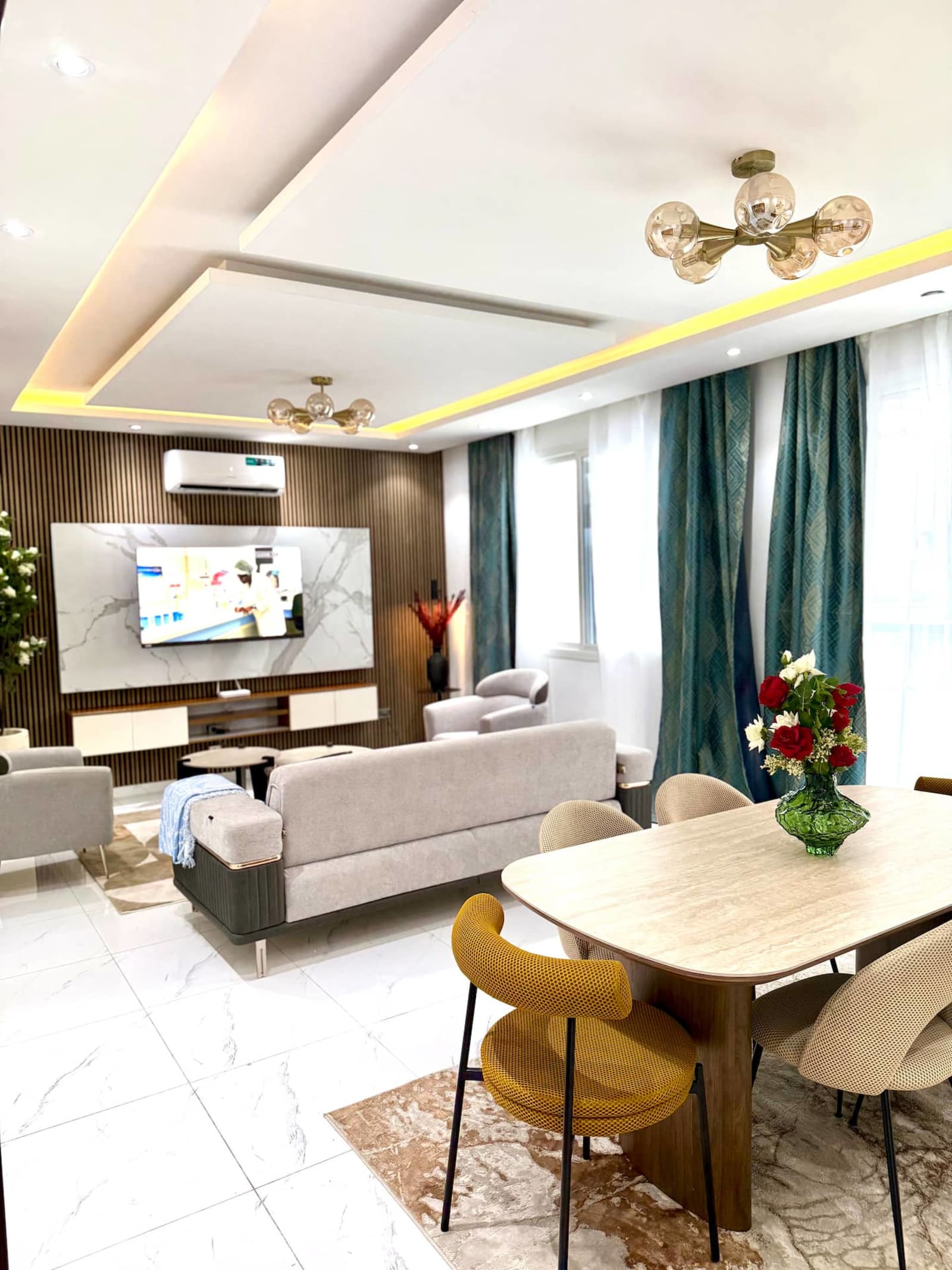 Gombe — appartement 2 chambres avec terrasse et piscine — photo 1