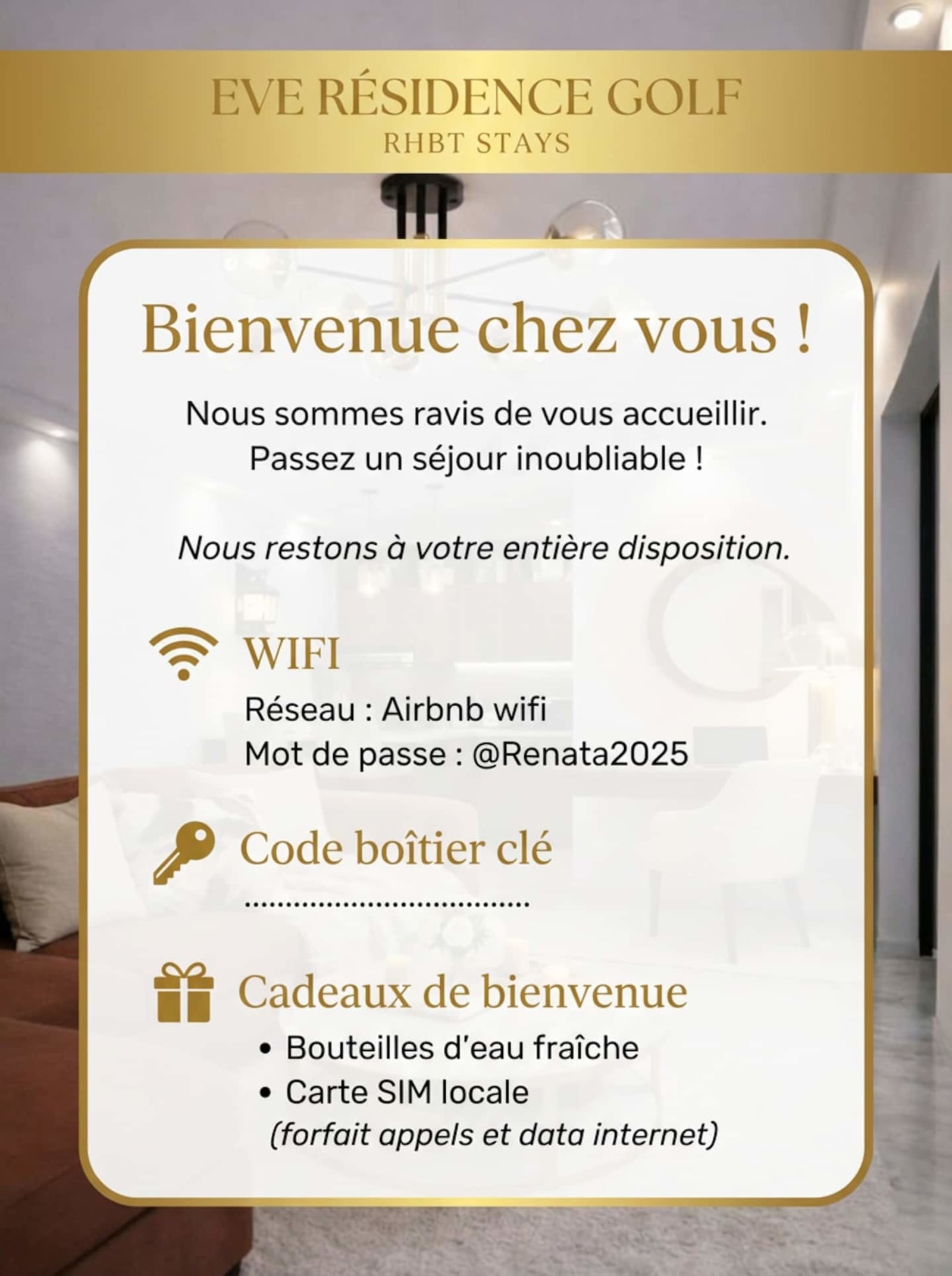 Gombe Golf — appartement une chambre avec bureau et parking sécurisé — photo 24