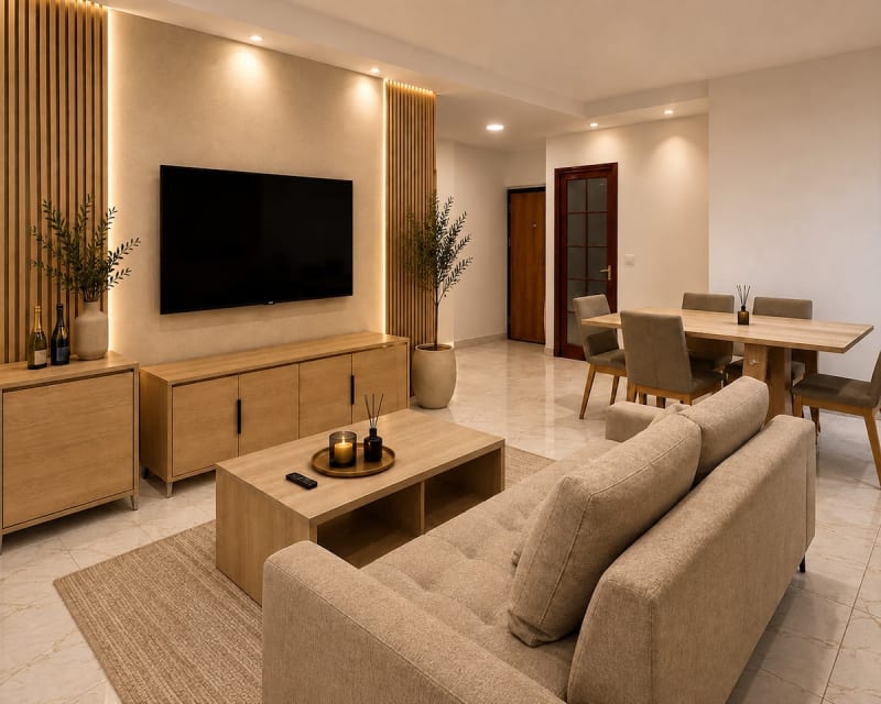 Gombe Safricas — Grand appartement 3 chambres