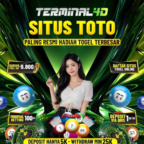 TERMINAL4D - Situs Toto 4D Paling Resmi & Hadiah Togel Terbesar.