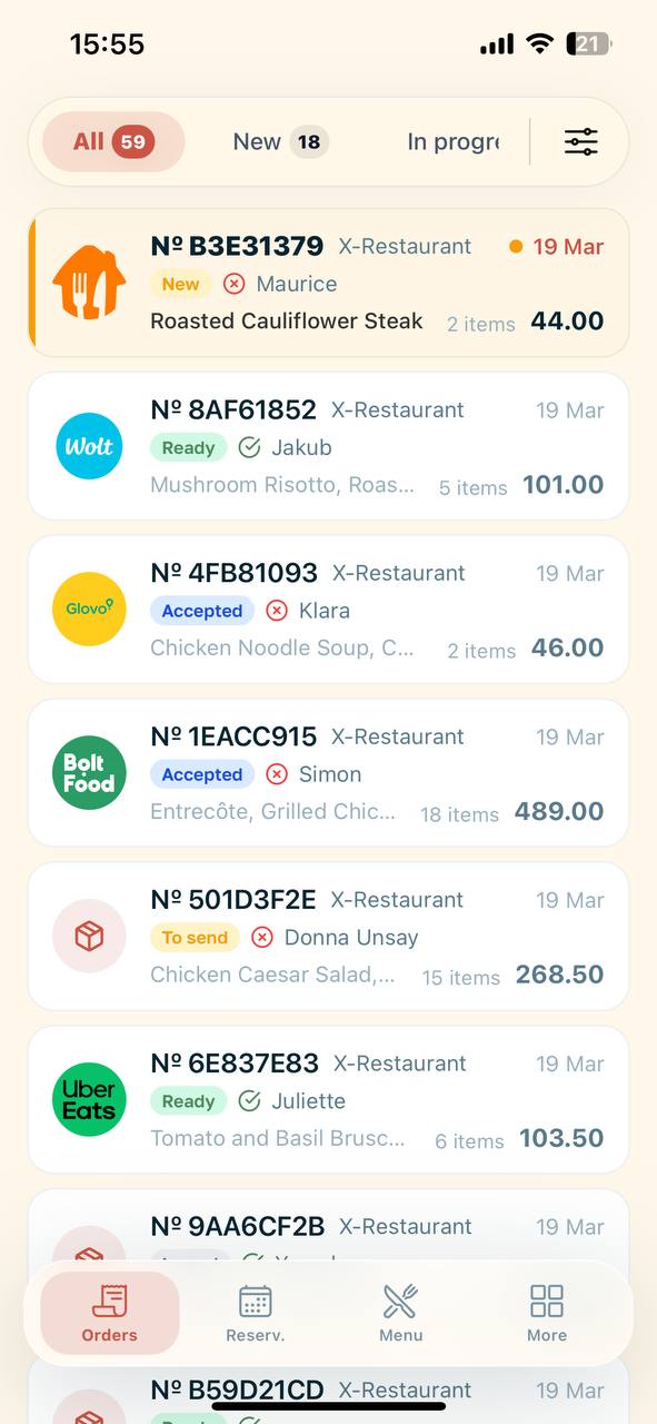 Orders