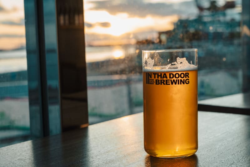 in tha door brewingのビール