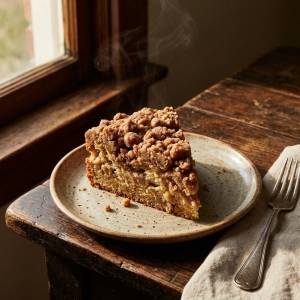 Ultimate Apple Crisp Coffee Cake with Brown Butter Streusel