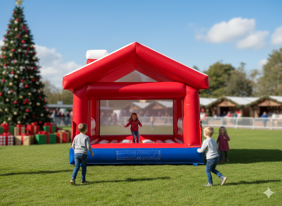 Chalet de Noël Gonflable