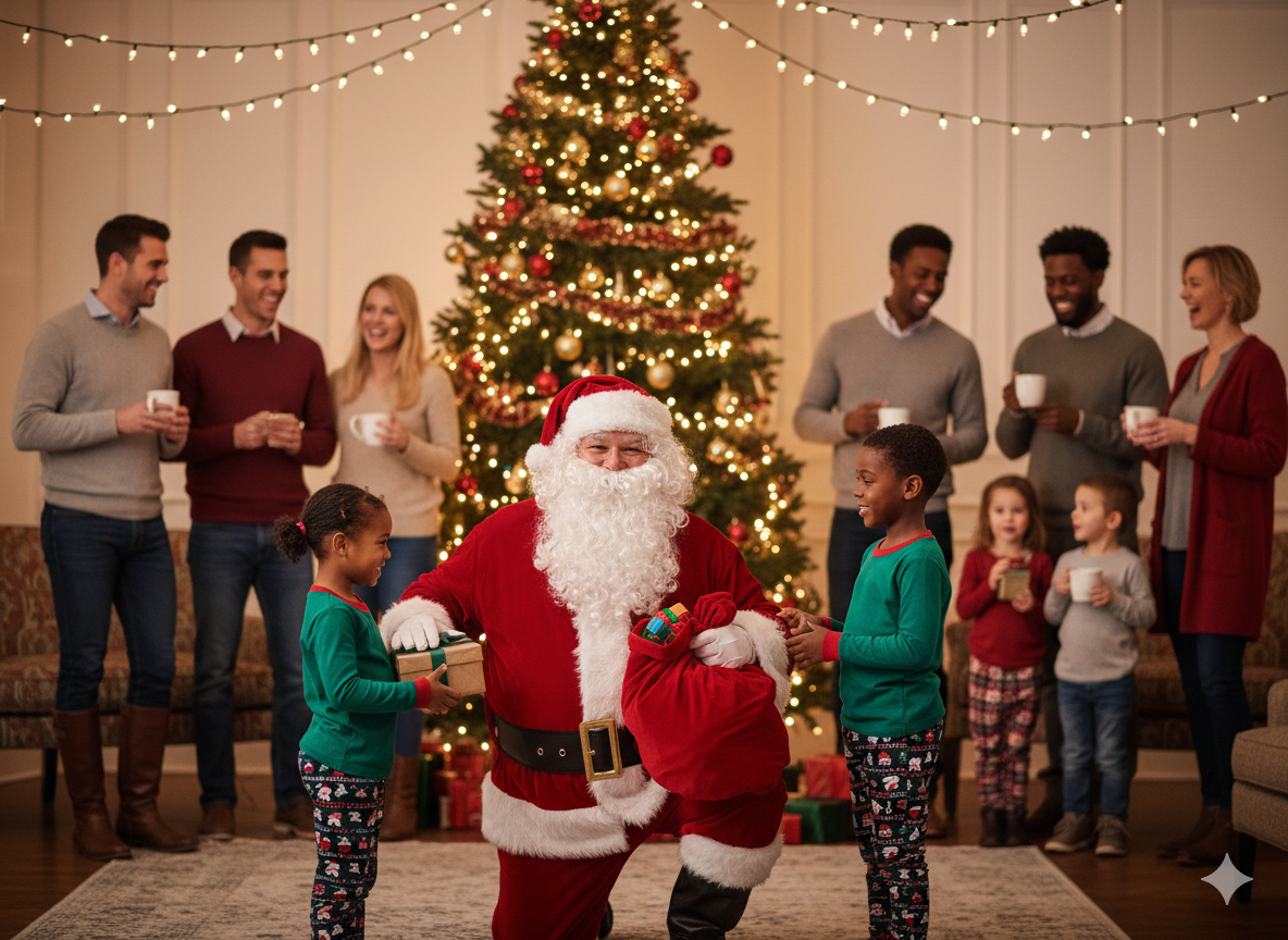 MASCOTTE PÈRE NOËL