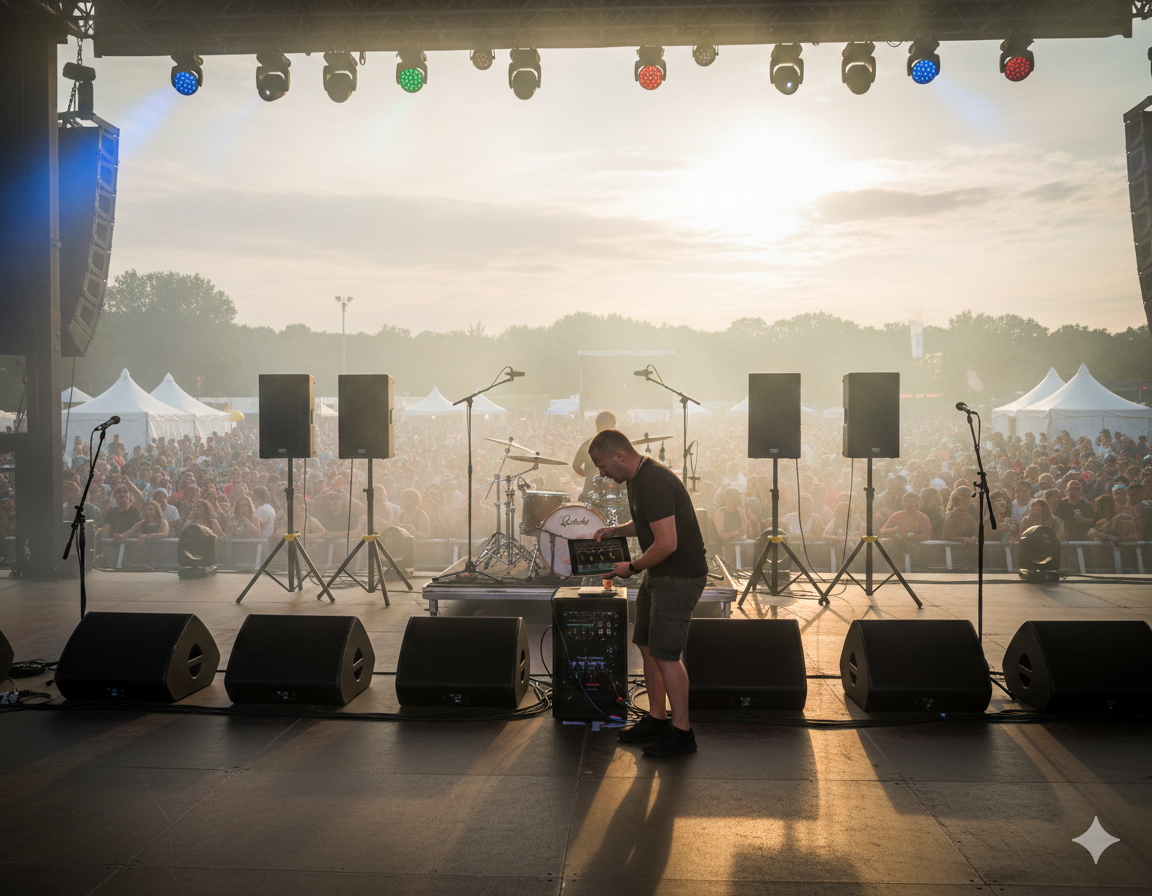 Enceinte amplifiée QSC