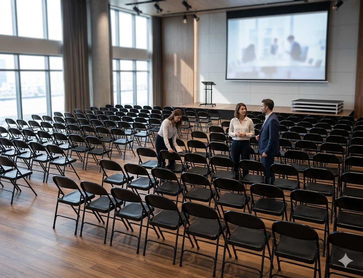 Chaises métallique noir