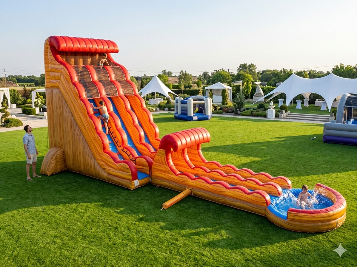 Toboggan Vague de feu