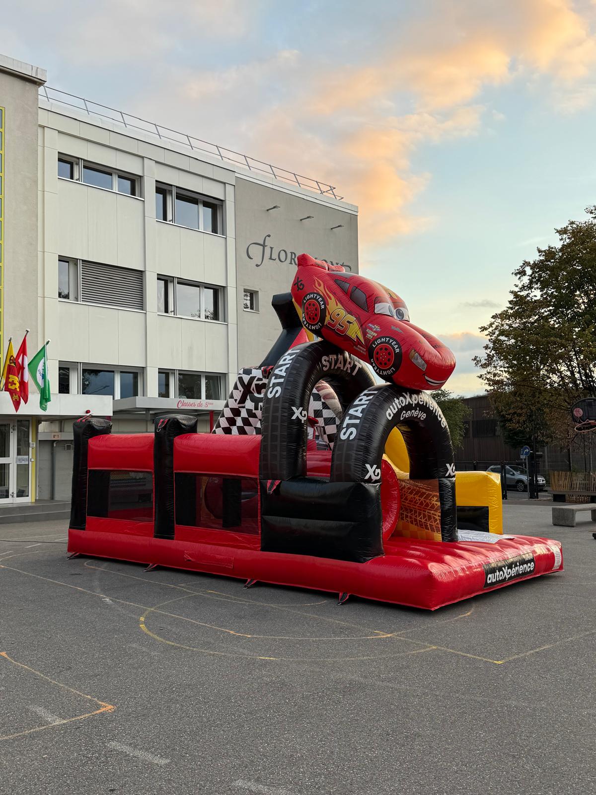 Parcours toboggan Cars x AutoXperience