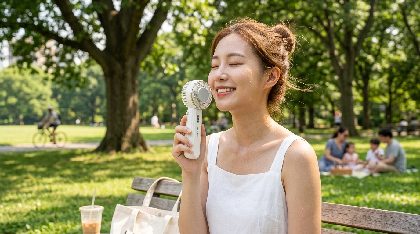 夏天出門快融化?冰感風扇和一般風扇到底差在哪